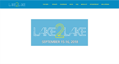 Desktop Screenshot of lake2lake.org